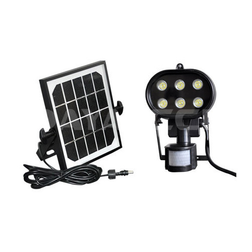 Luz de segurança com sensor LED solar PIR