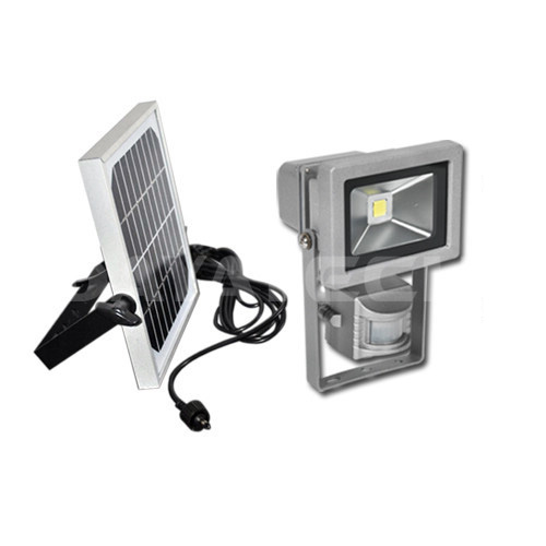 Holofote LED de movimento com sensor PIR solar